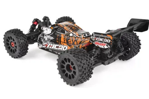 Team Corally SYNCRO 2WD Brushless Power 3-4S RTR Oranje zonder accu en lader