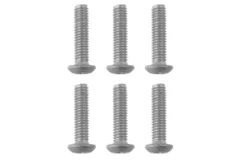 Team Corally – Titanium Screws M3 x 20mm – Hex Button Head – 6 pcs