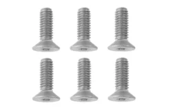 Team Corally – Titanium Screws M4 x 6mm – Hex Button Head – 6 pcs