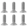 Team Corally – Titanium Screws M4 x 16mm – Hex Flat Head – 6 pcs