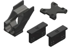 Team Corally Wing Mount – Adjustable – Composite – 1 Set – C-00180-005