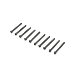 Team Losi Button Head Screws, M2x20mm (10) – LOS215009