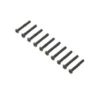 Team Losi Button Head Screws, Steel, Black Oxide, M4 x 30mm (10) – LOS255011