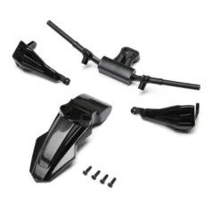 Team Losi Fender, Handguards & Handle Bars, Black Promoto-SM – LOS-2281