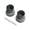 Team Losi MT Wheel Black Beadlock Light Grey (2) Mini LMT – LOS-2059