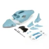 Team Losi Painted Complete Body Set Megalodon Mini LMT – LOS-2054