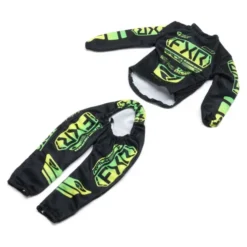 Team Losi Rider Jersey Set, FXR Podium Gladiator, Black: Promoto-SM – LOS-2296