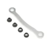 Team Losi Steering Drag Link Silver DBXL-E MTXL – LOS251052