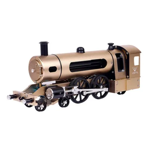 Teching Steam Train DM21 – Metalen Bouwpakket Stoomlocomotief