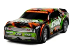 Tech Toys Roar SXO6 met LED verlichting 1/22 afstandbestuurbare auto groen/oranje RTR 27Mhz