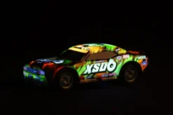 Tech Toys Roar SXO6 met LED verlichting 1/22 afstandbestuurbare auto groen/oranje RTR 27Mhz