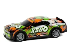 Tech Toys Roar SXO6 met LED verlichting 1/22 afstandbestuurbare auto groen/oranje RTR 27Mhz