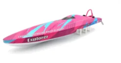 TFL Explorer Mono RC Brushless Boot RTR Paars compleet met 1950mAh 3S LiPo accu en lader – 50 km/h
