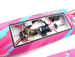 TFL Explorer Mono RC Brushless Boot RTR Paars compleet met 1950mAh 3S LiPo accu en lader – 50 km/h