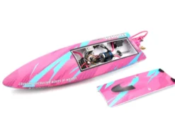 TFL Explorer Mono RC Brushless Boot RTR Paars compleet met 1950mAh 3S LiPo accu en lader – 50 km/h