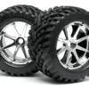 Tires & wheels assembled and glued – Goliath – HPI4727