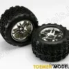Tires & wheels assembled and glued – SS Chrome – TRX5174R