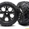 Tires & wheels assembled black chrome wheels – TRX3777A
