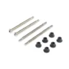 TLR Outer Hinge Pins 3.5mm Electro Nickel (2) 8X 8XE – TLR244044