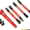 Toe link aluminum red-anodized – TRX7038X