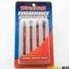 Toe link front & rear red-aluminium – TRX7138X