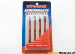 Toe link front & rear red-aluminium – TRX7138X