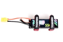 Toemen Modelsport Battery Straps 300x20mm Rood – 4 stuks