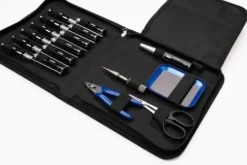 Toemen Modelsport Black & Silver RC Tool Set – 17 stuks