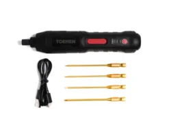 Toemen Modelsport draadloze 3.6V Li-Ion 2000mah schroevendraaier 320/280/220 Rpm + Goud Inbus Tips (4 stuks)