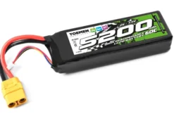 Toemen Modelsport Power Racing 50C 5000Mah 2S 7,4V lipo batterij met XT90 stekker