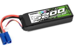 Toemen Modelsport Power Racing 60C 5200Mah 2S 7,4V lipo batterij met EC-5 stekker
