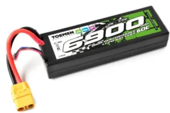 Toemen Modelsport Power Racing 60C 6900Mah 2S 7,4V hardcase lipo batterij met XT90 stekker