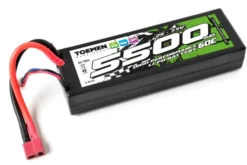 Toemen Modelsport Power Racing 60C 5500Mah 2S 7,4V hardcase lipo batterij met Deans stekker