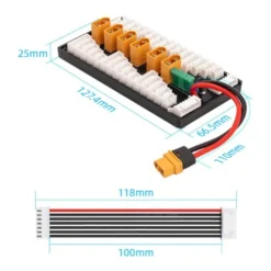 ToolkitRC 2–6S Multi Adapter Board XT60