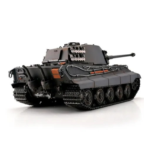 Torro 1/16 RC Kingtiger II – Grijs BB & Smoke, Torro Pro-Edition