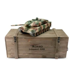 Torro 1/16 RC Leopard 2A6 Camouflage – BB Schietfunctie