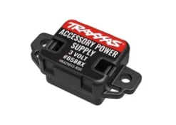 Traxxas Accessory power supply (regulated, 3V, 3 amp)/ power tap connector (with cable)/ 3×10 BCS (2)/ 2.6×8 BCS (2) – TRX6588X