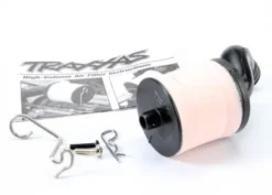 Traxxas Air filter body (high-volume)/ filter support/ cap/ foam filter, pre-filter/ T-Maxx filter base (angled)/ wire mount/ hardware (1 each) (Fits Maxx trucks) (TRX 2.5, 2.5R, 3.3) – TRX5267