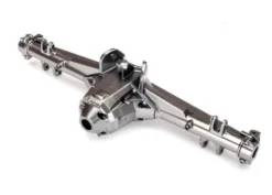 Traxxas Axle housing, rear/ differential carrier (satin black chrome-plated) (internal components sold separately) – TRX8540X