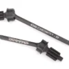 Traxxas Axle shaft, front, heavy duty (left & right)/ portal drive input gear (machined) (2) (assembled) – TRX8062