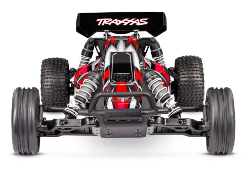 Traxxas BANDIT 1/10 2WD Brushed HD Red X Ready-to-Run met batterij en USB-C lader