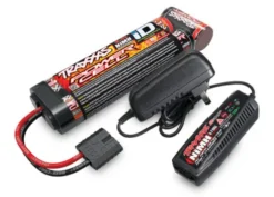 Traxxas Battery/charger completer pack (includes TRX2969 2-amp NiMH peak detecting AC charger (1), TRX2923X 3000mAh 8.4V 7-cell NiMH battery (1)) – TRX2983