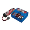 TRAXXAS Battery/charger completer pack (includes #2970 iD charger (1), #2872X 5000mAh 11.1V 3-cell 25C LiPo iD Battery (1)) – TRX2970G-3S