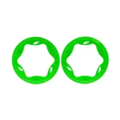 TRAXXAS Beadlock rings, rear, green (3.9″) (2) – TRX10977-GRN