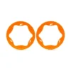 TRAXXAS Beadlock rings, rear, orange (4.3″) (2) – TRX10948-ORNG