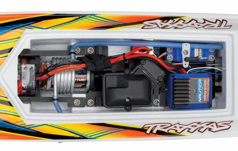 Traxxas Blast High Performance Race Boat RTR 2.4GHz Oranje – inclusief Traxxas Power Pack en USB-C lader (Versie 2024)