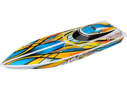 Traxxas Blast High Performance Race Boat RTR 2.4GHz Oranje – inclusief Traxxas Power Pack en USB-C lader (Versie 2024)