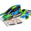 Traxxas Body Bandit (also fits Bandit VXL), green/ wing (painted, decals applied) – TRX2430-GRN