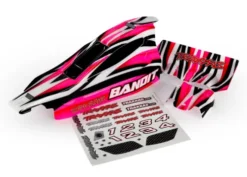 Traxxas Body, Bandit, pink (painted, decals applied) – TRX2433