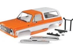 Traxxas Body, Chevrolet Blazer (1979), complete (orange) (includes grille, side mirrors, door handles, windshield wipers, front & rear bumpers, decals) – TRX8130X